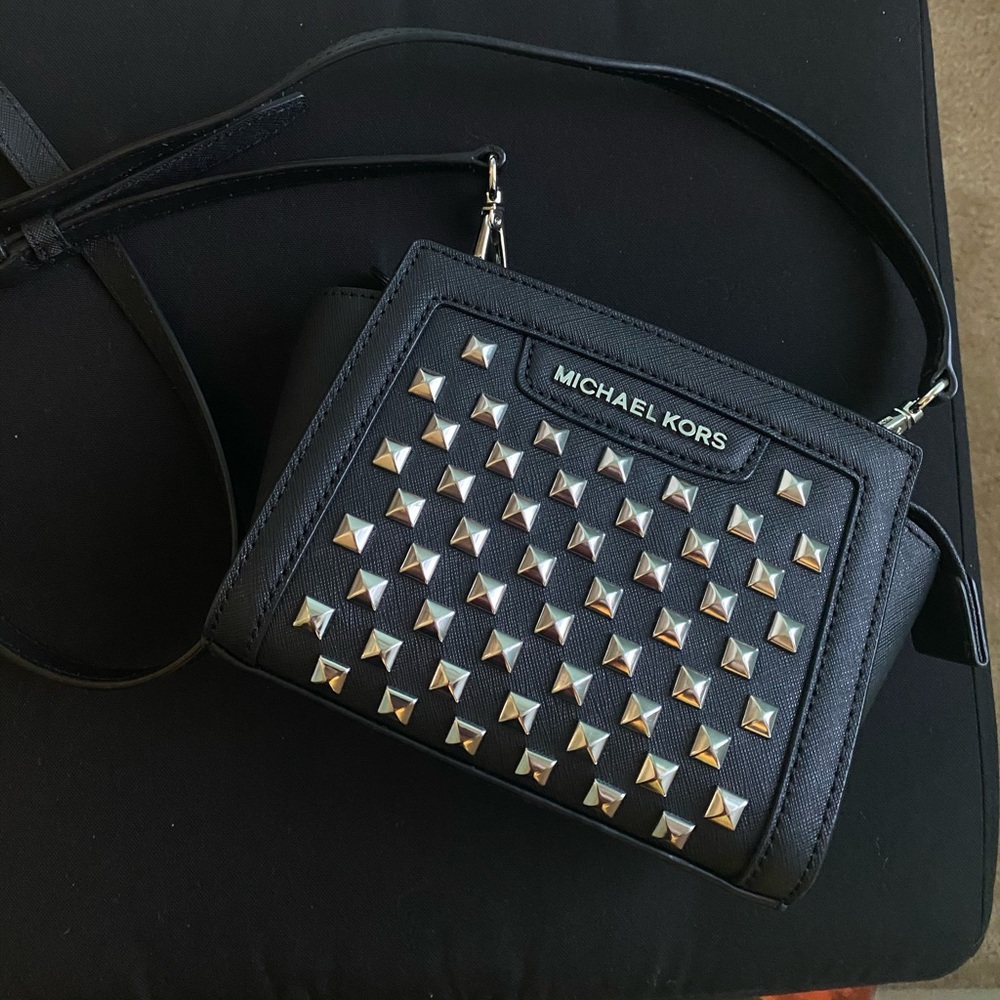 Authentic Michael Kors Mini Selma Studded bag